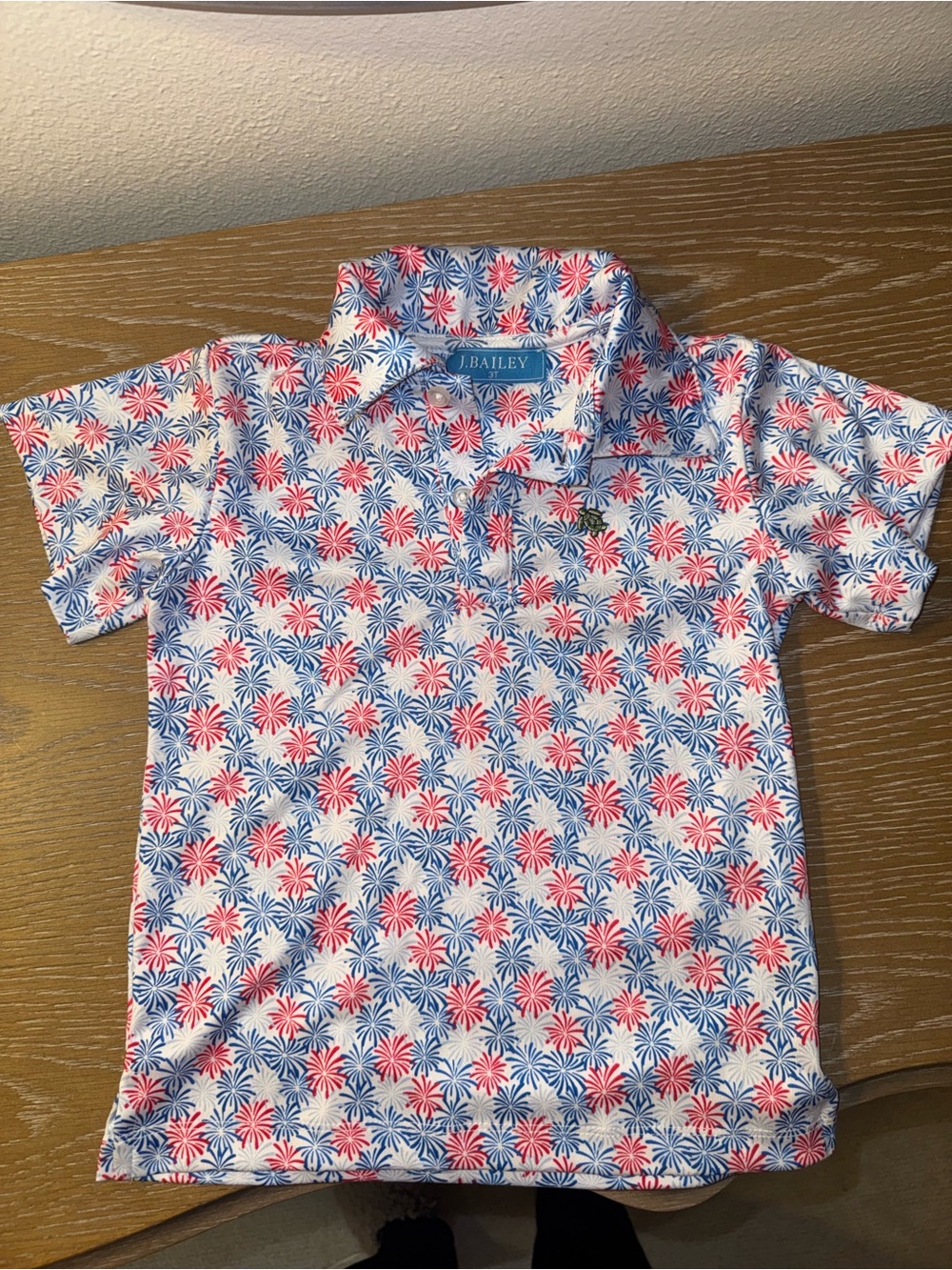 Kids' Red & Blue Firecracker Shirt